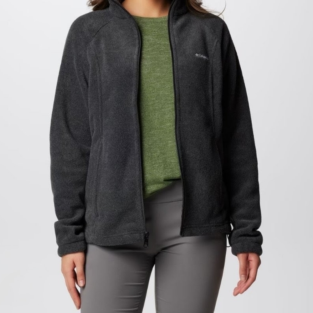 🆕️Women Columbia Benton Full Zip Fleece Jacket